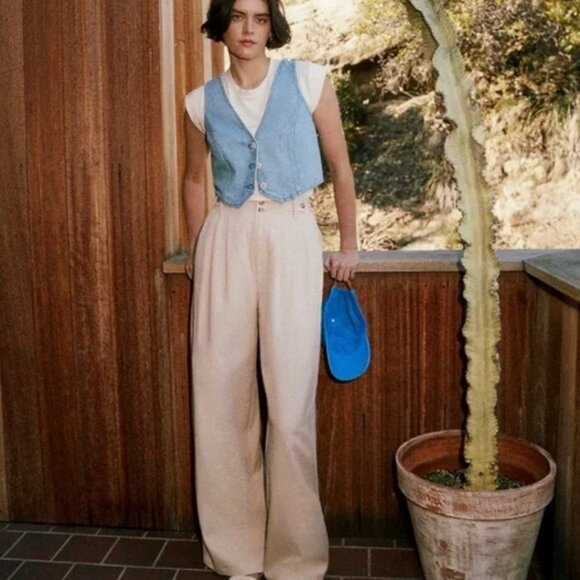 NWT Madewell Harlow Pants - 0 - Picture 1 of 6